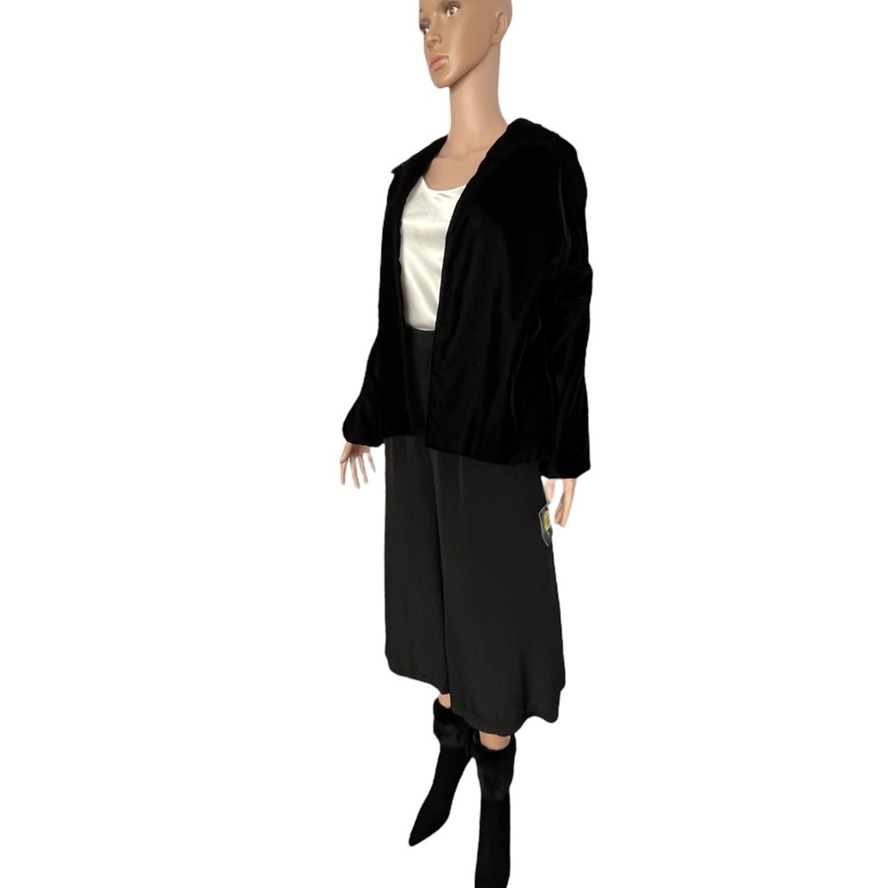 NWT Preston & York Velvet Jacket, Black |16